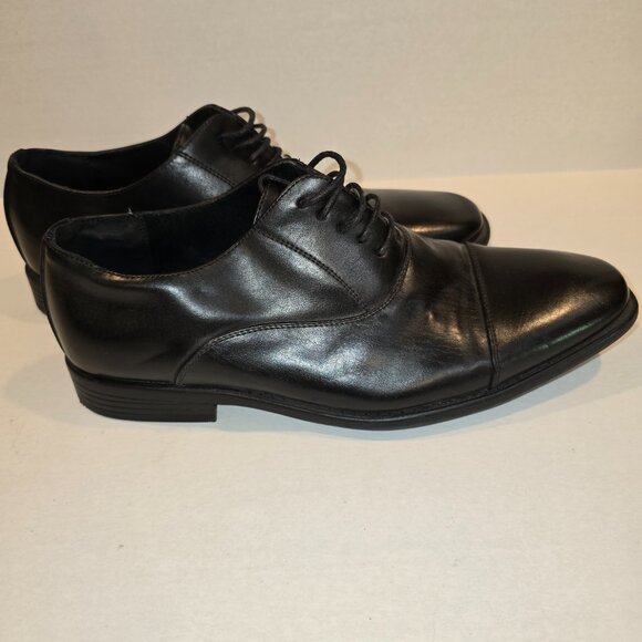 Bruno Marc Shoes Men\'s Oxford Dress Lace-up Leather Black Size 10 main image 4